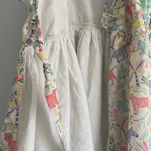 Colorful Animal Print Dress for Kids - Picture 6 of 7